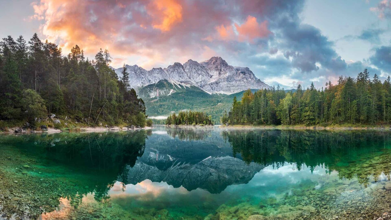 Eibsee in Deutschland – Heilpraktiker Praxis Herz-Tiefe in Garmisch-Patenkirchen – Deutschland – Carolin Grulke erfahrene Heilpraktikerin für Psychotherapie