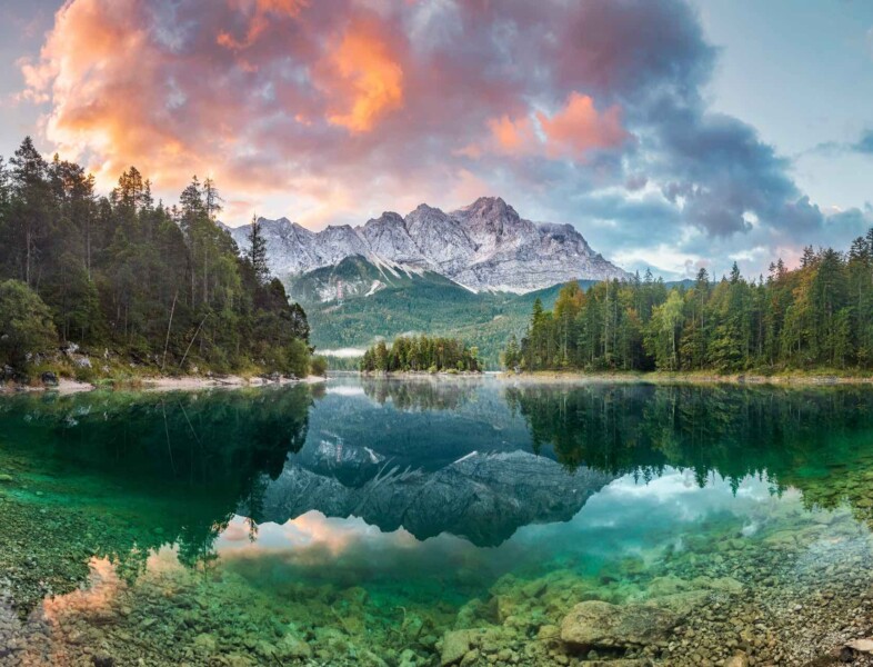 Eibsee in Deutschland – Heilpraktiker Praxis Herz-Tiefe in Garmisch-Patenkirchen – Deutschland – Carolin Grulke erfahrene Heilpraktikerin für Psychotherapie