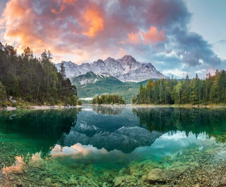 Eibsee in Deutschland – Heilpraktiker Praxis Herz-Tiefe in Garmisch-Patenkirchen – Deutschland – Carolin Grulke erfahrene Heilpraktikerin für Psychotherapie